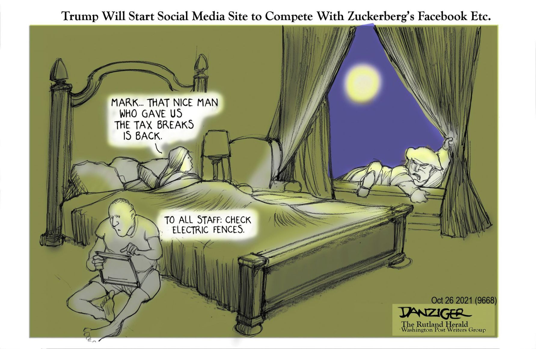 Jeff Danziger cartoon